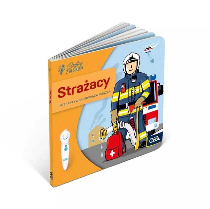 Czytaj z ALBIKIEM Interaktywna Miniksiążka zawody Strażacy 5+ ALBIK
