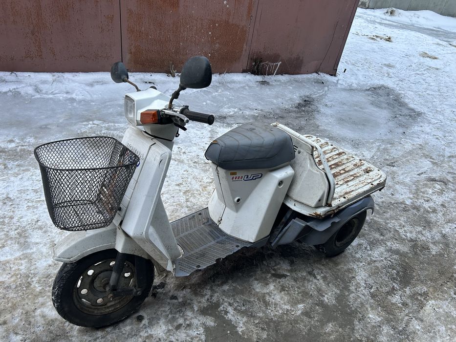 Honda gyro up три колеса