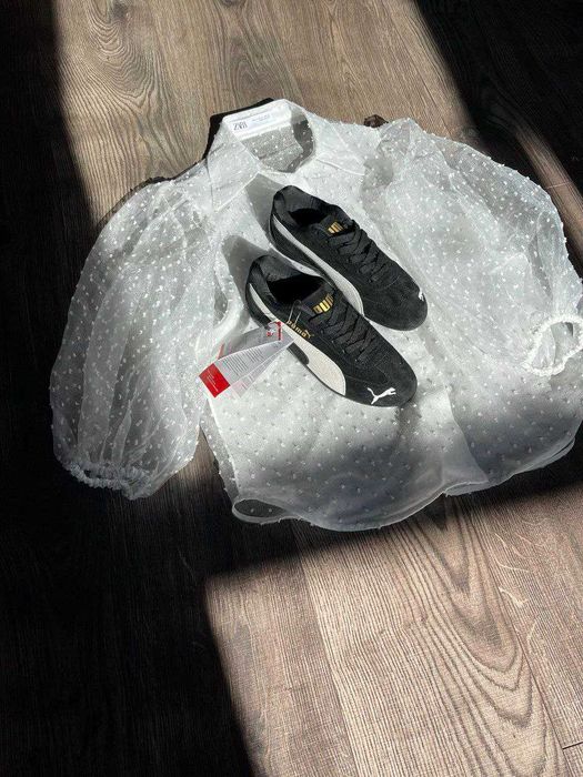 36 розмір Кросівки Puma Speedcat "Black White"