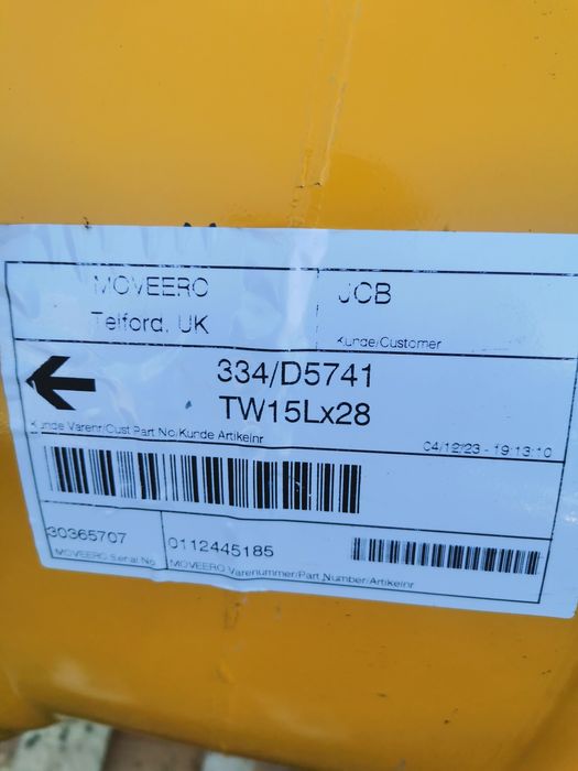 jcb felga 334/D5741  TW15Lx28