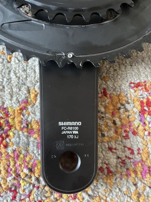 Pedaleira Shimano Ultegra 170mm NOVA (retirada de bicicleta)