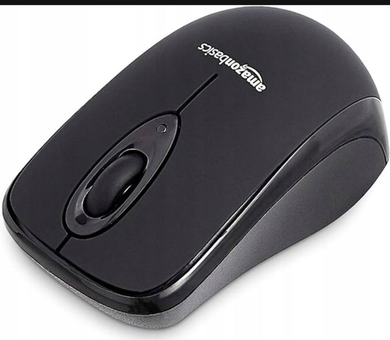 Myszka bezprzewodowa Amazon Basics MGR0975 sensor optyczny