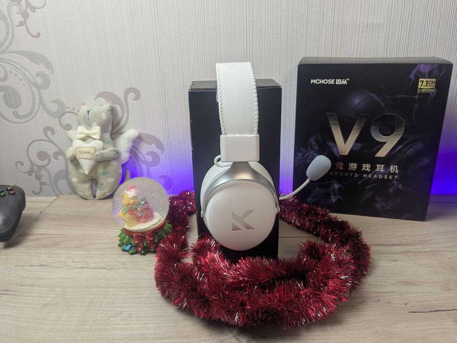 Нові MCHOSE V9 Pro навушники ігрові бездротові