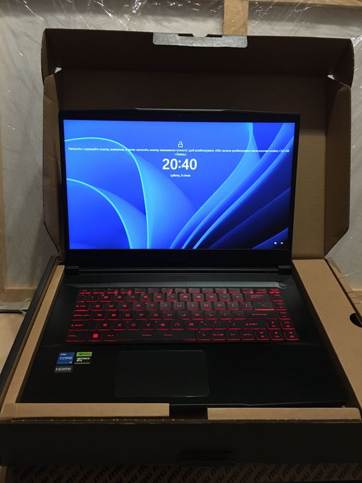 Ноутбук MSI GF63, 4050