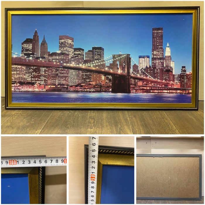 Картини місто, пейзаж , абстракція, великий розмір 60*110 см