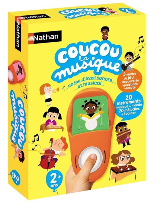 Nathan gra elektroniczna clock the music