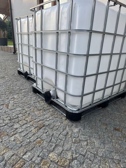 Mauser- beczki CZARNE i BIAŁE 1000l