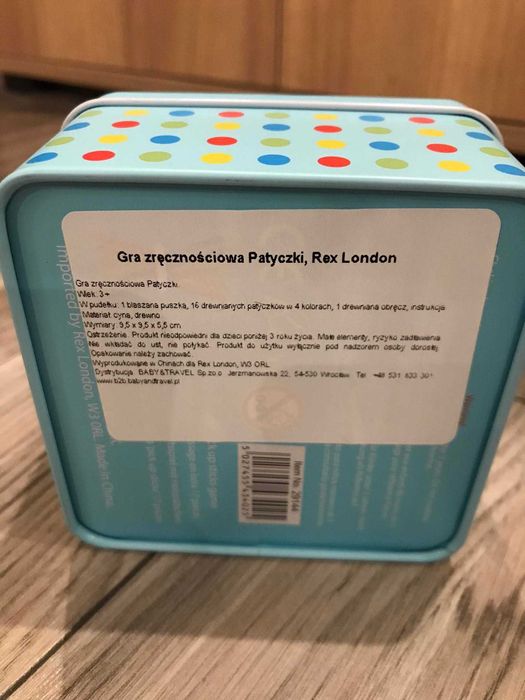 Gra zręcznościowa patyczki Rex London