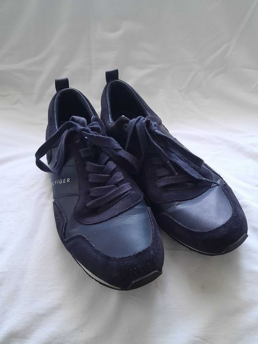 Sprzedam Tommy Hilfiger Sneakersy Iconic Leather Suede Mix Runner