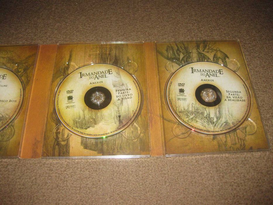 Colecção Completa em DVD "Senhor dos Anéis" Todos em Edição Especial!