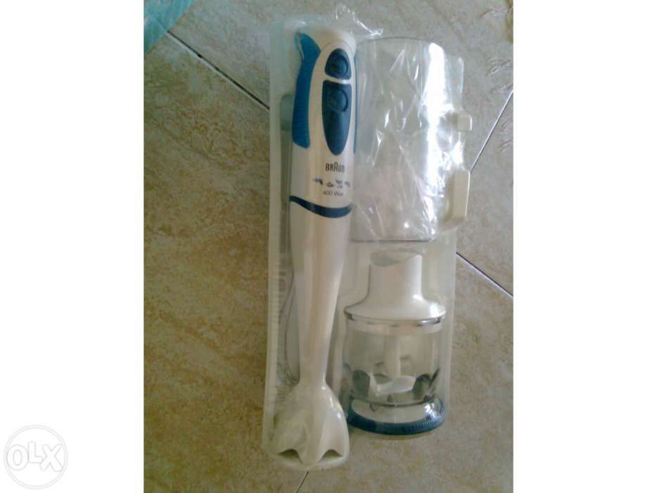 Varinha Magica Braun 400w com vários acessórios