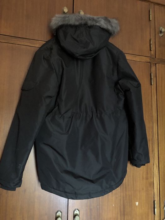 Blusão Parka preto Supply & Demand