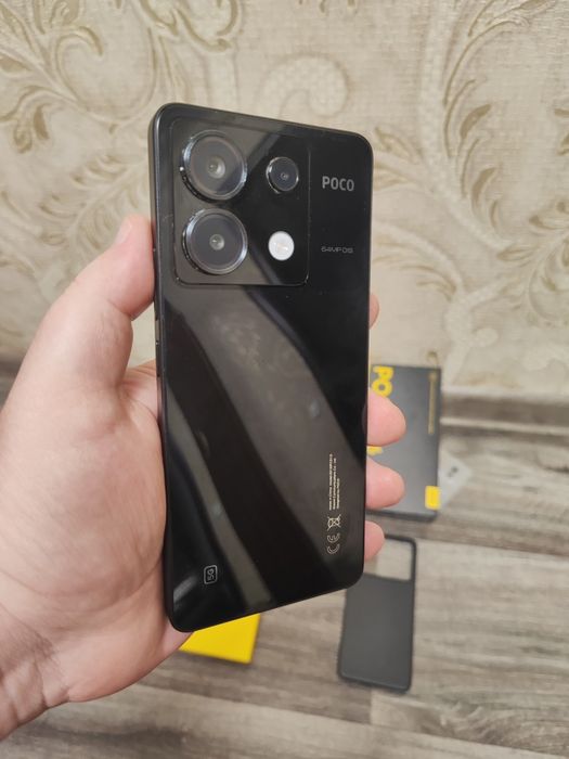 ИГРОВОЙ Poco X6 5G, память 8+8-256гиг, прекрасное состояние.