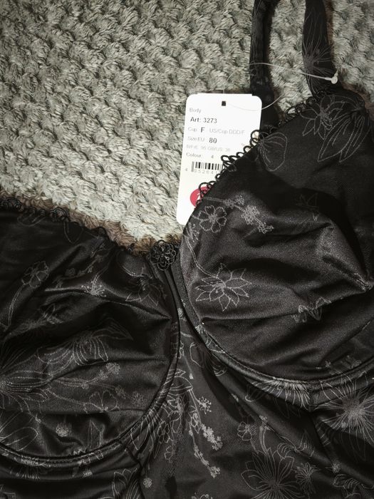 Ekskluzywne body modelujące ULLA Viola, rozm.80F nowe  z metką