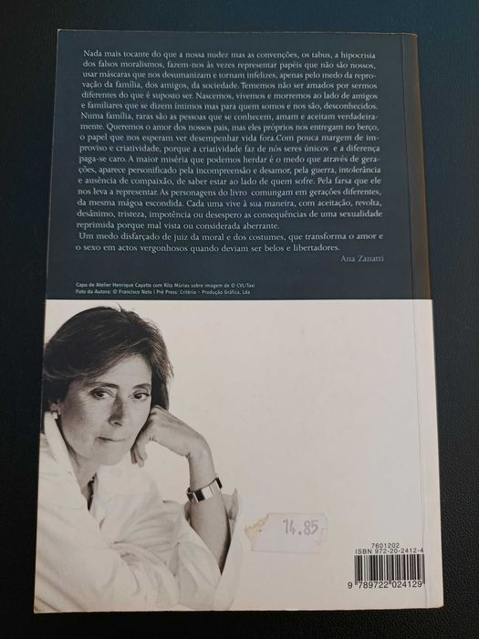 Livro "Os Sinais do Medo", Ana Zanatti
