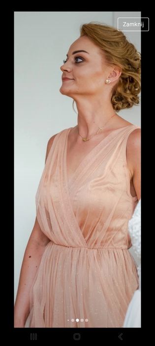 Kulunove Lisa złota, brokat, wesele