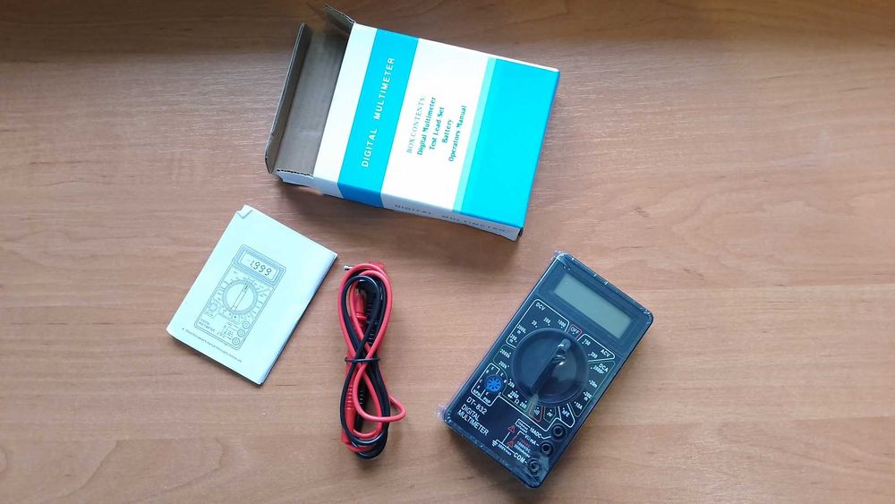 Мультиметр універсальний DT832