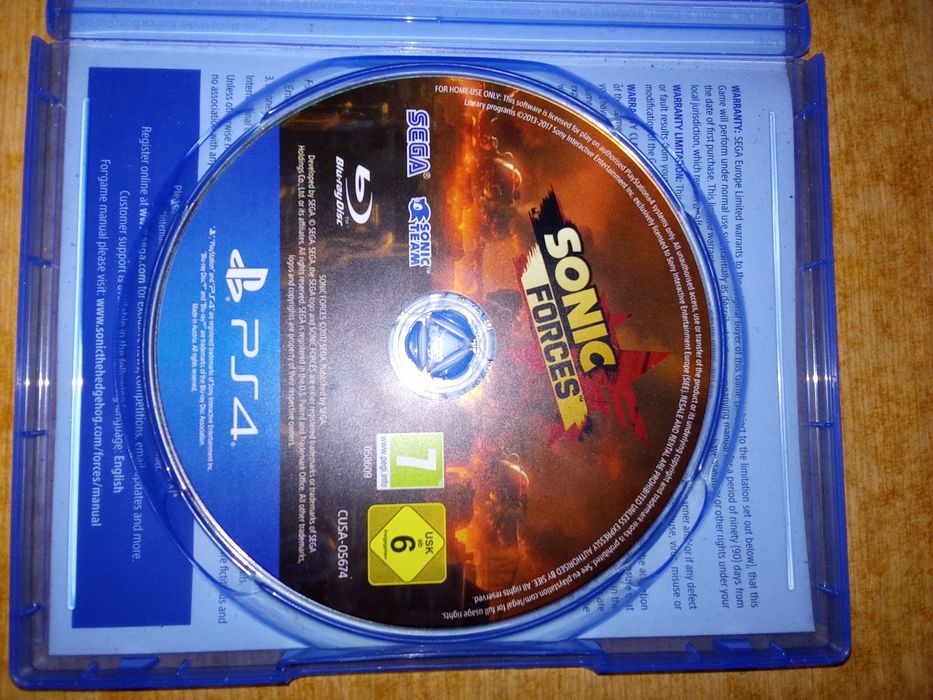 Sonic Forces para despachar PS4