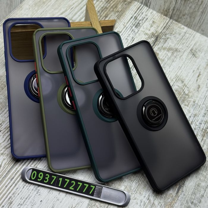 Чехол противоударный на Xiaomi Redmi Note 13/ Note 13 4G  Магнит. Кольцо. Чохол