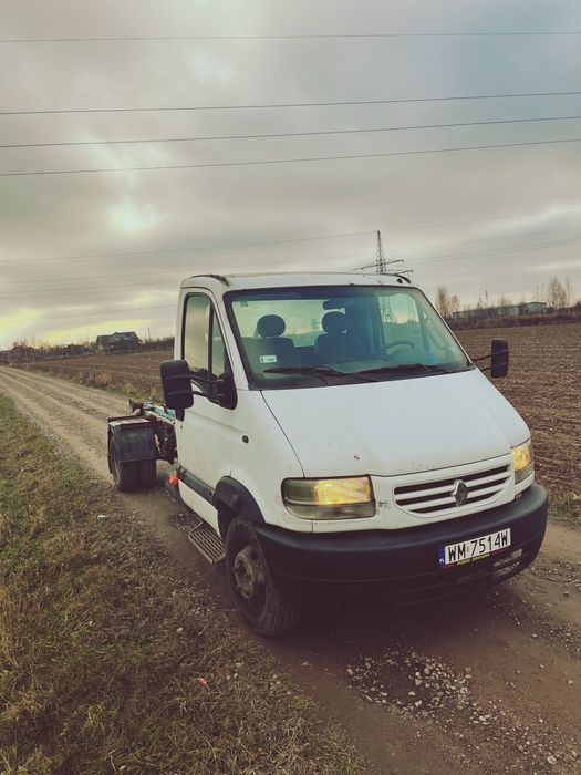 Hakowiec renault mascott 2.8 140km sprawny (iveco) wywrotka
