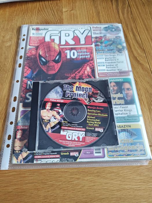 Komputer Świat Gry numer 8/2002 sierpień 2002 The Moon Project
