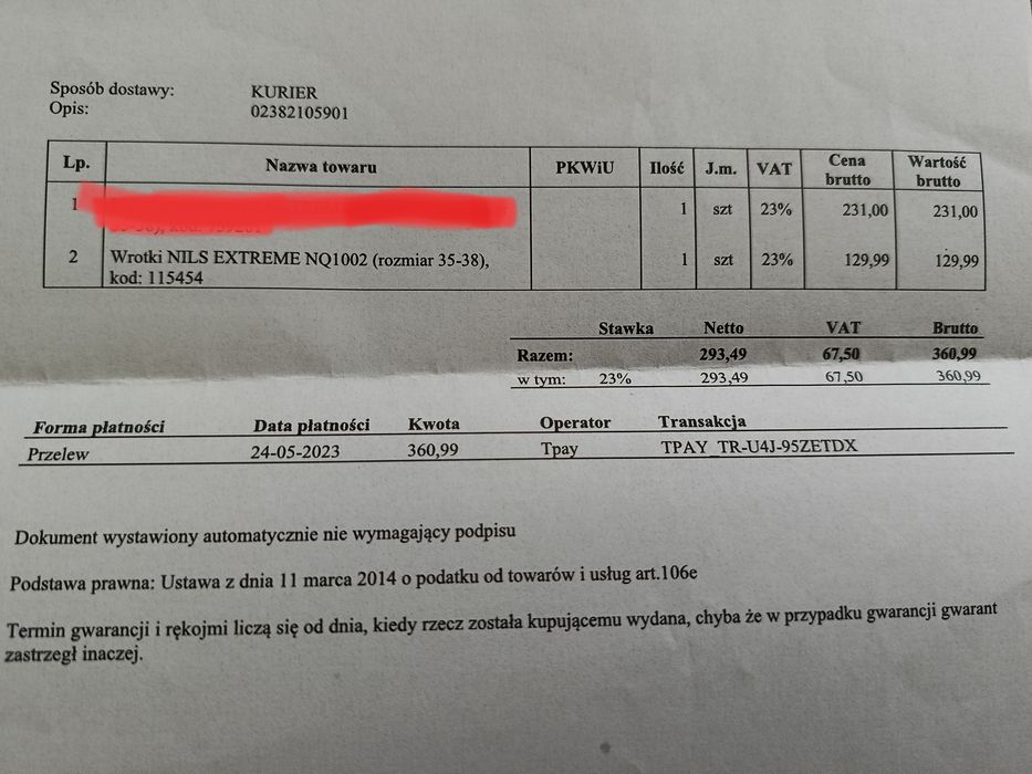 Wrotki Nils extreme 35-38