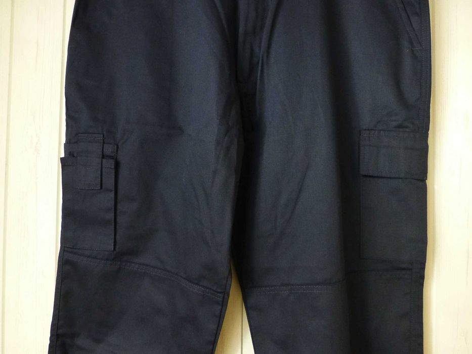 BWM Builder Worker męskie spodnie robocze cargo L XL