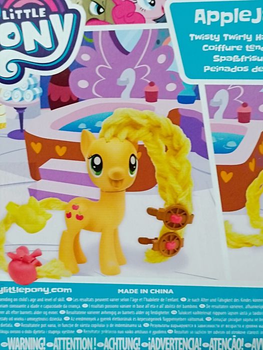 My Little Pony Applejack akcesoria G4 Hasbro figurka MLP nowy zestaw