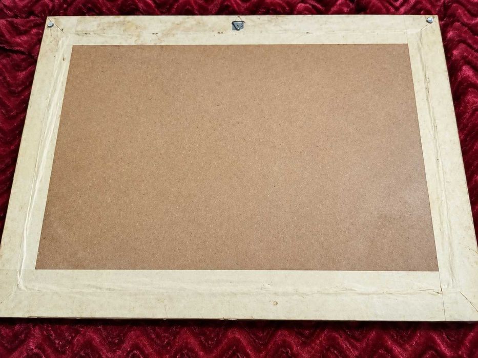 Quadro A Última Ceia com Moldura Dourada