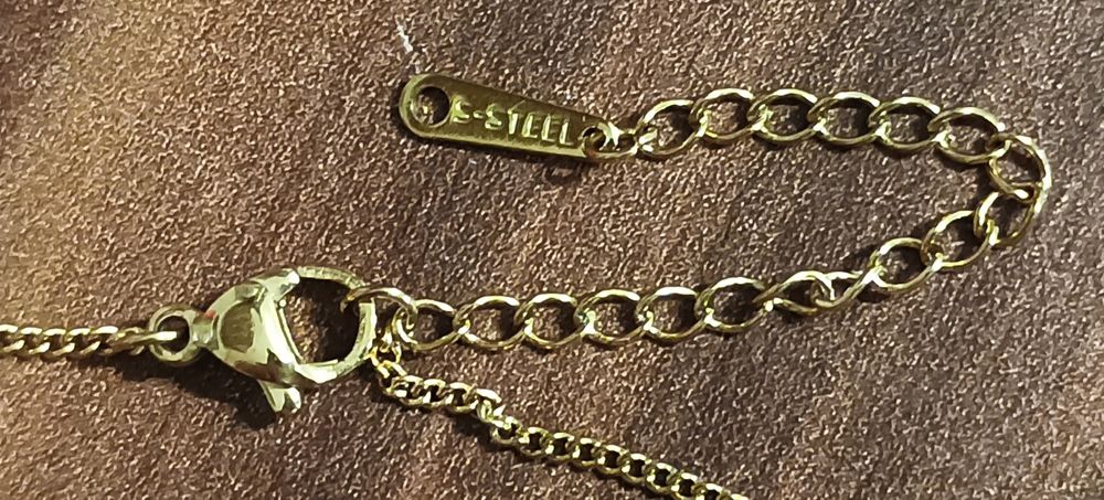 Naszyjnik miś, stal nierdzewna