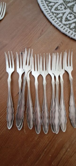 Widelczyki posrebrzane pr.100
