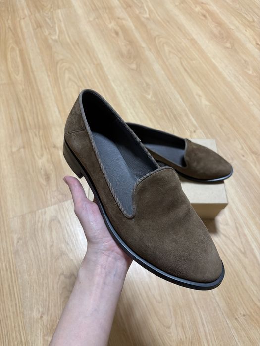 Весняні лофери з натуральної замші