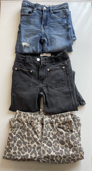 Джинси на дівчинку Zara 128 см.