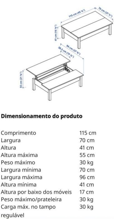 Mesa de centro Trulstorp (IKEA)