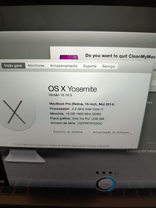 Mac book pro retina 13” mid 2014