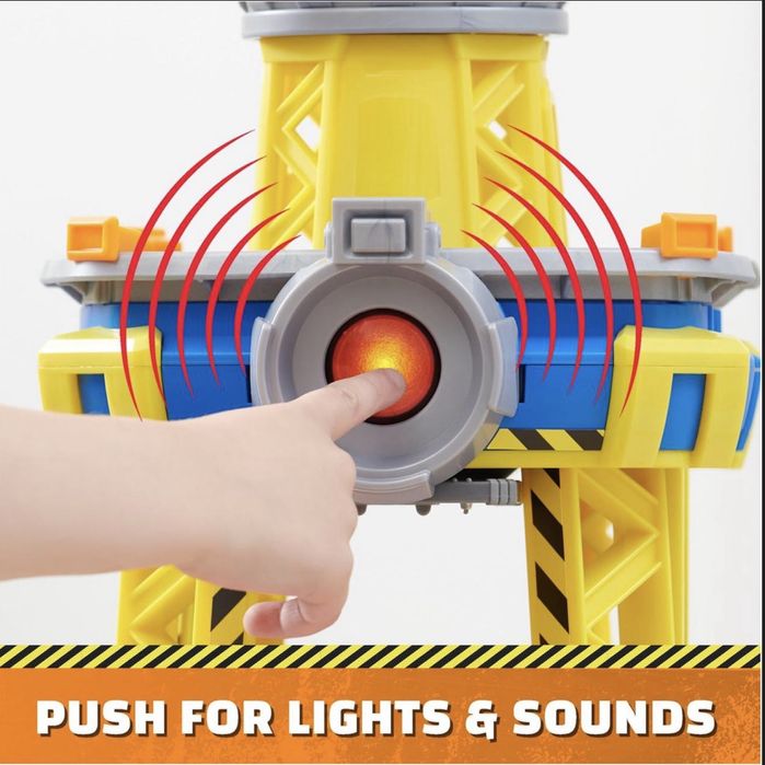 Ігровий набір Щенячий патруль Підіймальний кран Paw Patrol Rubble Crew Bark Yard Crane Tower Playset