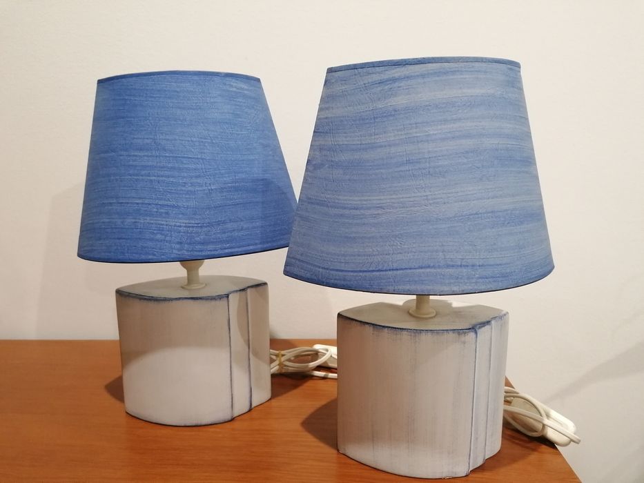 Candeeiros em cerâmica