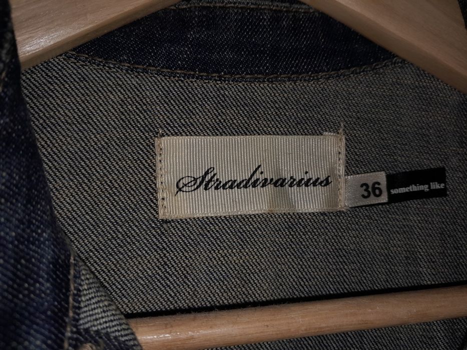 Macacão de ganga azul escuro, Stradivarius