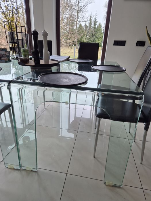 Stół szklany Atlantis Clear