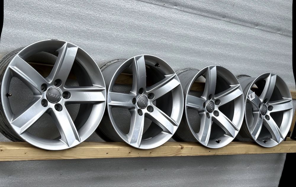 Диски R17 5/112 Audi A3 A4 B5 B7 B8 B9 S4 A5 S5 A6 C6 C7 A7 Q5 Q3 Skoda Seat VW Golf 6/7 Passat B7 B8