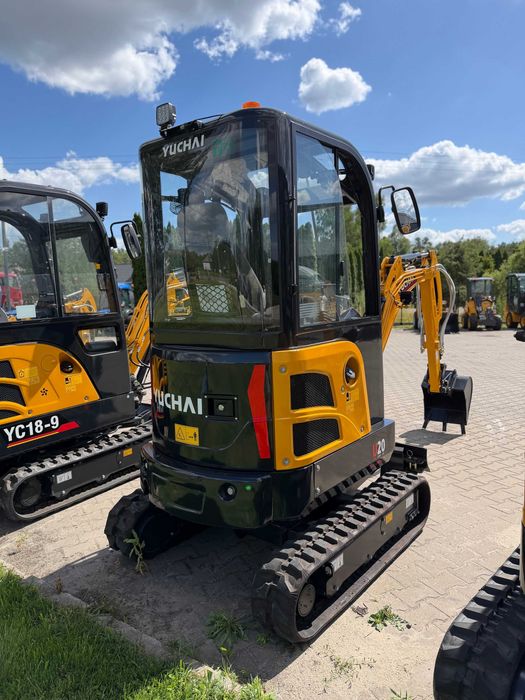 Nowy model 2026 NEX YUCHAI U20 long Nowa mini koparka silnik Yanmar serwis gwarancja
