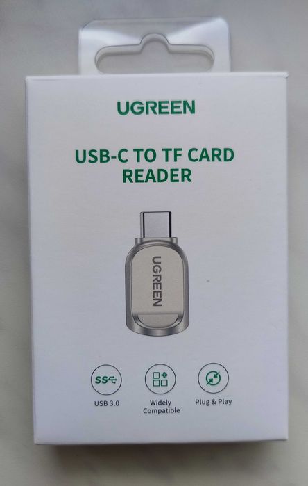 Картридер microSD USB-C UGREEN CM331