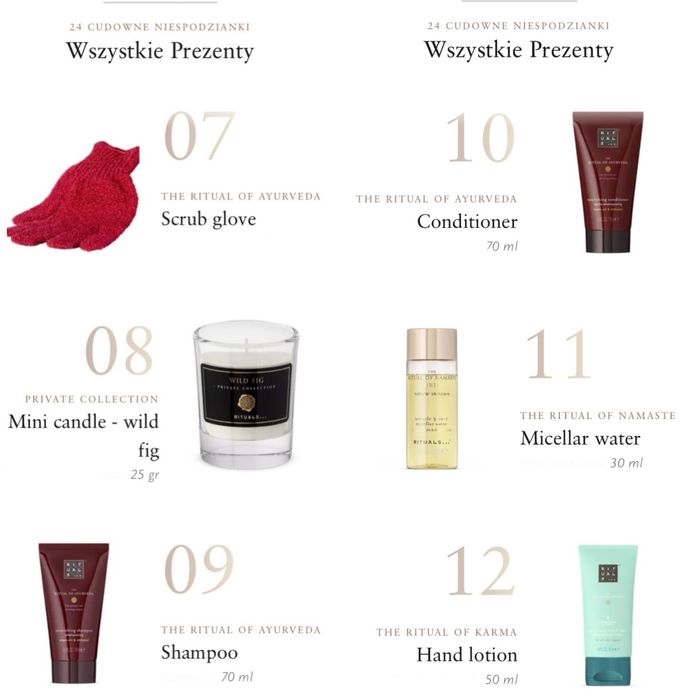 Адвент календар 2024-2025 Rituals Classic