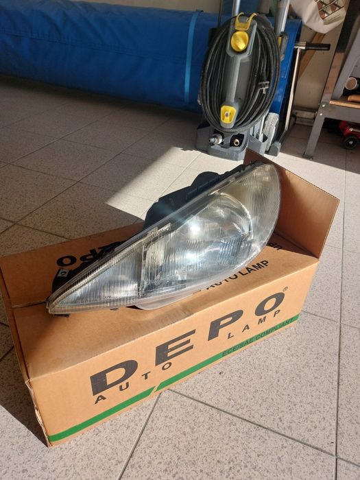 Farol peugeot 206