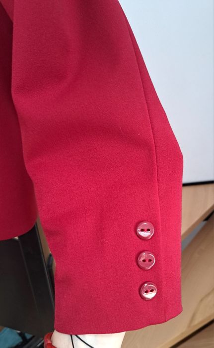 Czerwona marynarka damska Pretty One L/XL wełna