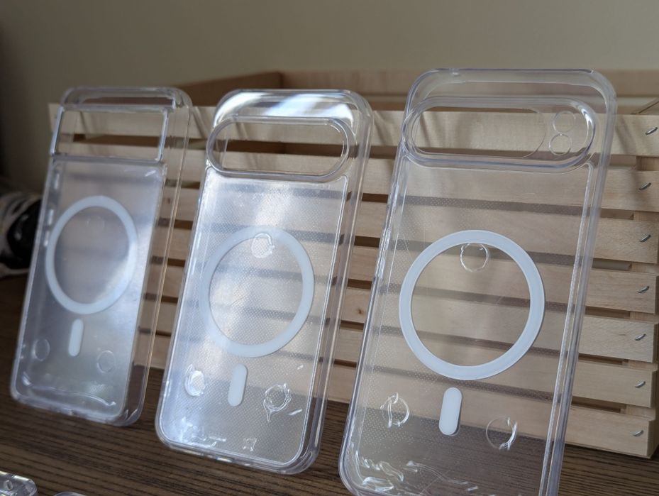 Чохол MagSafe в плівці для Google Pixel Прозорий Антижовтизна