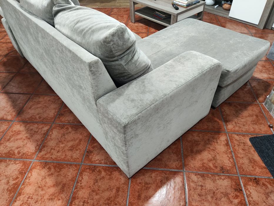 Sofá tecido anti garra