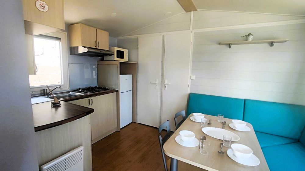 Mobil Home V2 com Alpendre | Louisiane Lux OFERTA TRASNPORTE