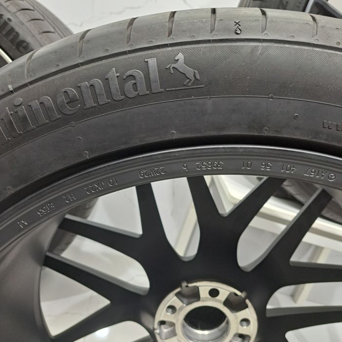 Jantes 22" Original Mercedes Benz GLE 63 S AMG W167 5x112 com pneus