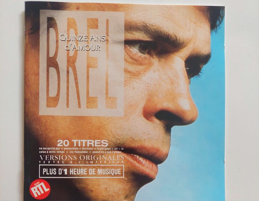 CD BREL - Quinze Ans d'Amour 1988